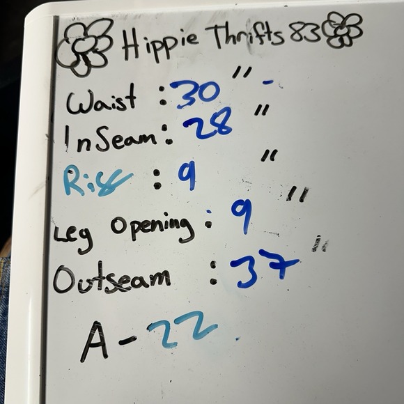 JAG Size 6 Dark Blue Corduroy Jeans Flat Front 5 Pocket Low Rise Boot Leg Y2K - Picture 6 of 6